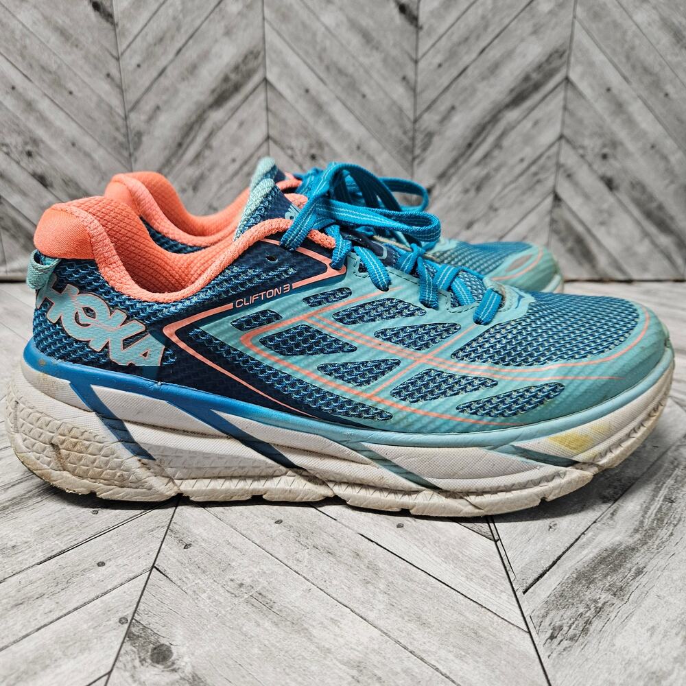 Hoka Clifton 3 Womens 7 US Blue One One